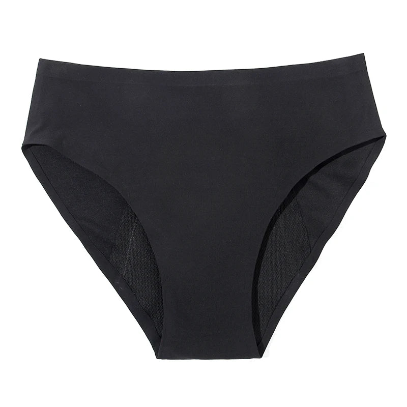 Culotte Menstruelle Seamless – Taille Haute, Ultra-Absorbante (Flux Abondant)