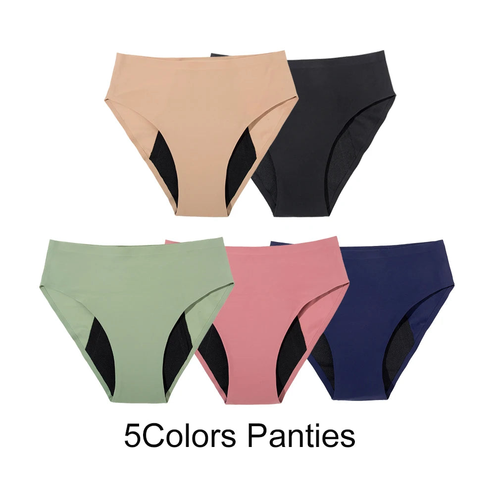 Culotte Menstruelle Seamless – Taille Haute, Ultra-Absorbante (Flux Abondant)
