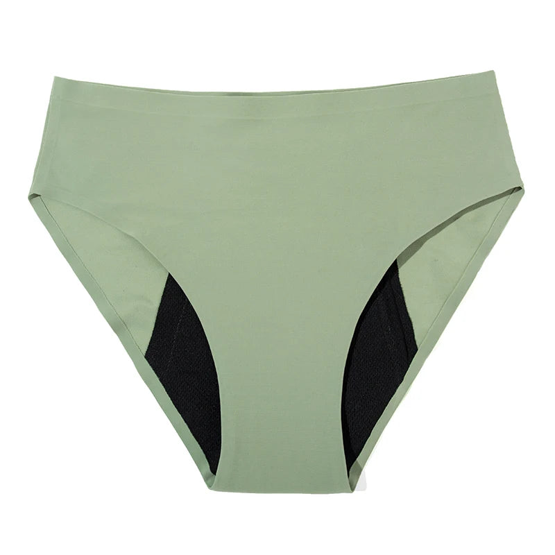 Culotte Menstruelle Seamless – Taille Haute, Ultra-Absorbante (Flux Abondant)