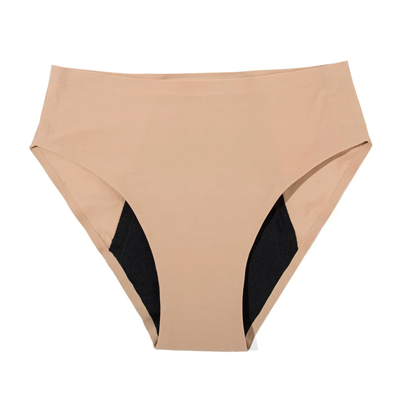Culotte Menstruelle Seamless – Taille Haute, Ultra-Absorbante (Flux Abondant)