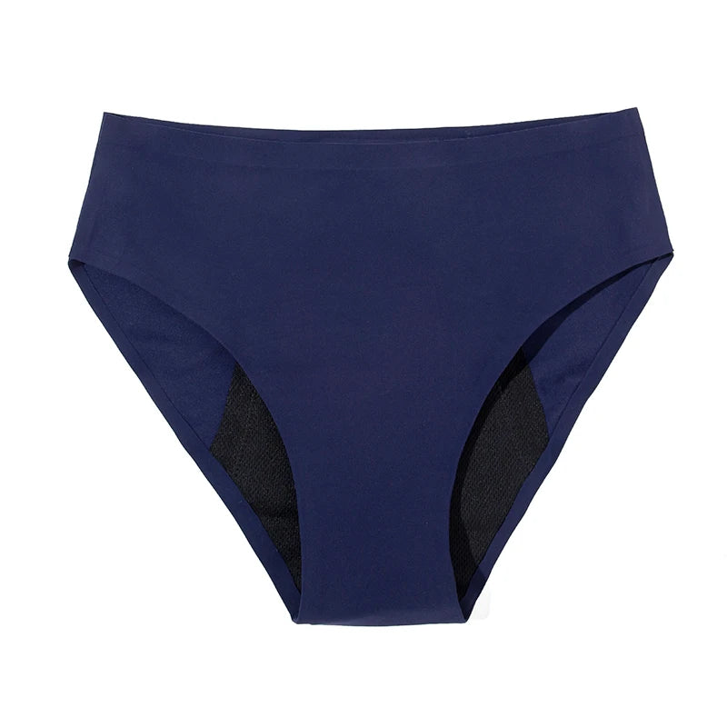 Culotte Menstruelle Seamless – Taille Haute, Ultra-Absorbante (Flux Abondant)