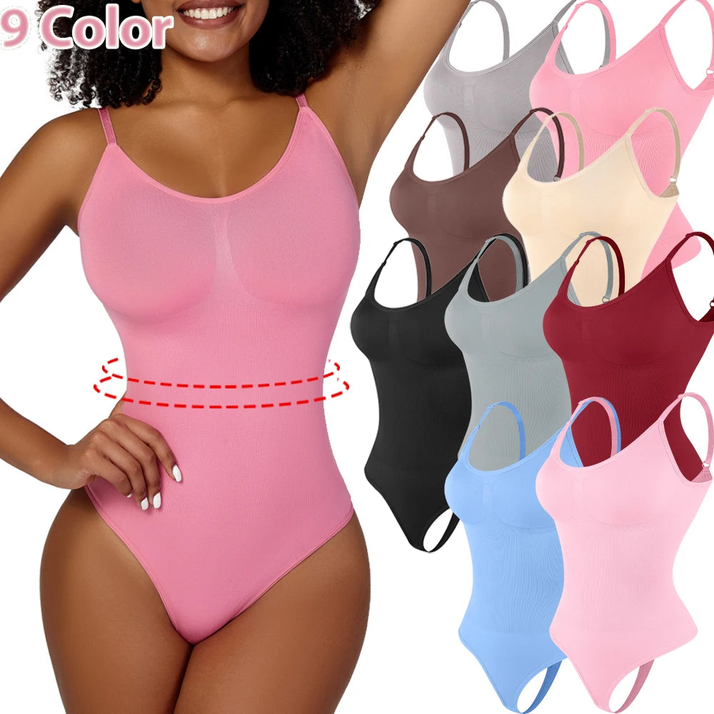 Body Gainant Invisible Décolleté U — Contrôle Ventre & Lift Fessier