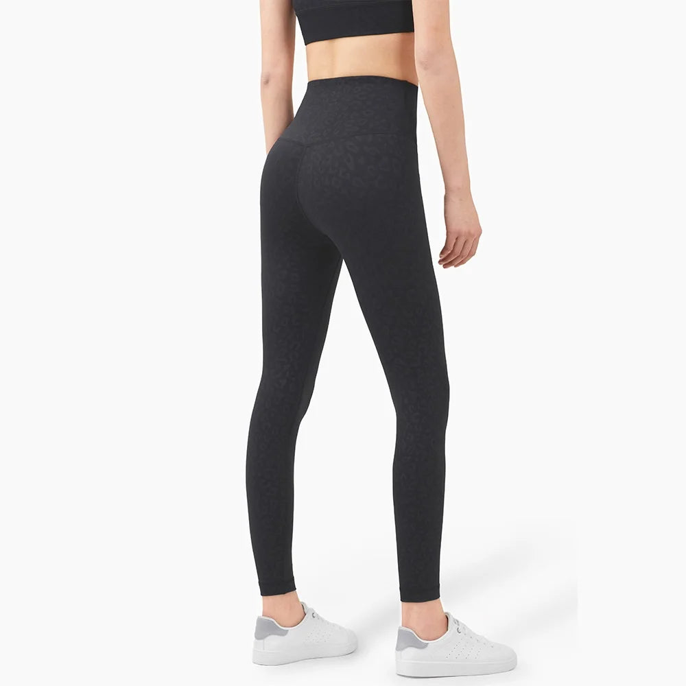 Legging Taille Haute Seamless — Nylon/Spandex 80/20, Poche Dos intégrée