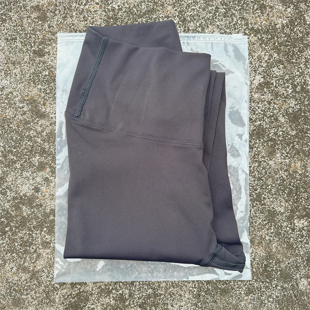 Legging Taille Haute Seamless — Nylon/Spandex 80/20, Poche Dos intégrée