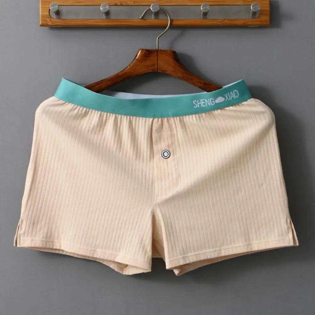 CottonFlow Seamless — Boxer Homme Coton Respirant, Taille Mi-Haute