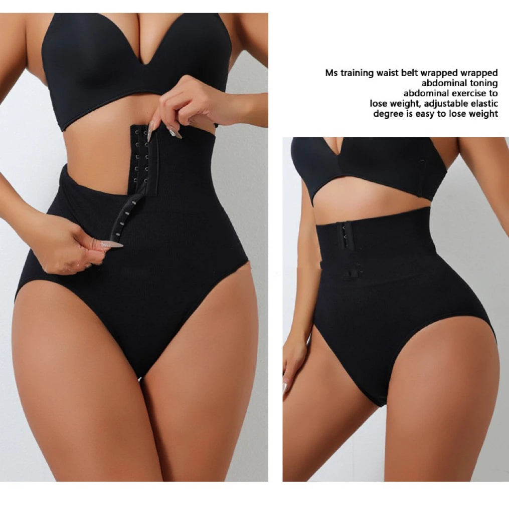 Gaïa Sculpt — Culotte Gainante Taille Haute à Agrafes, Lift & Contrôle Ferme
