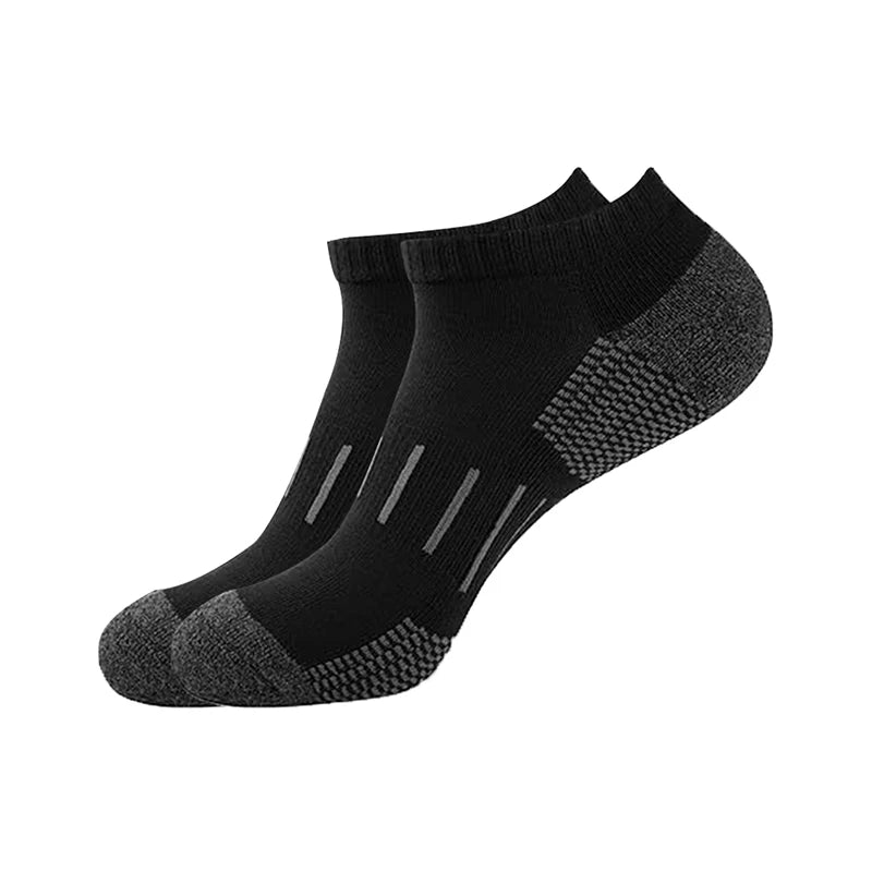 12 Pairs/Lot Men Sport Socks Breathable Outdoor Running buffer thickenBasketball Socks Cotton Training Short Tube Socks For Men