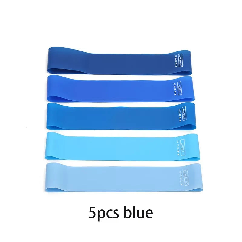 Bandes de Résistance (Lot de 5) – TPE Premium, Entraînement Complet & Portable