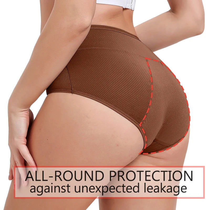 Culotte Menstruelle 3 Couches — Étanche, Respirante, Flux Abondant