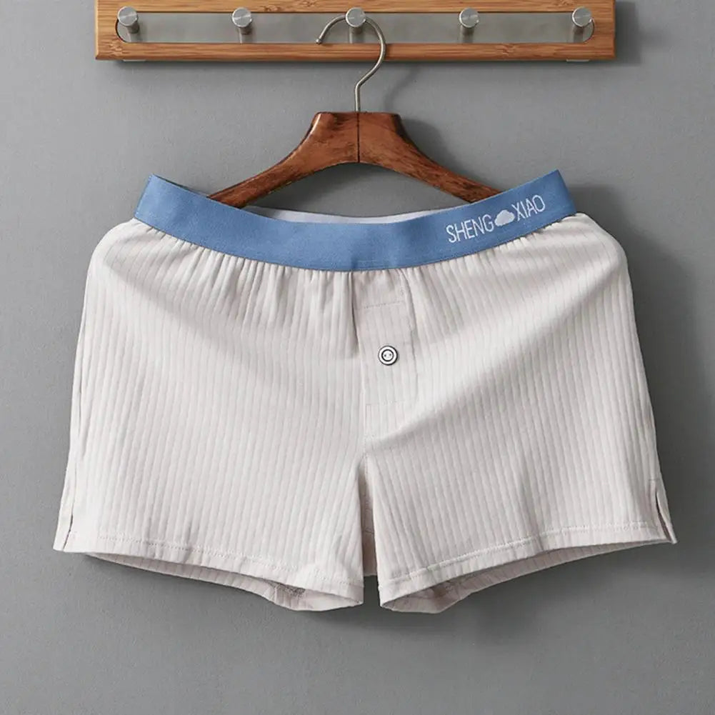 CottonFlow Seamless — Boxer Homme Coton Respirant, Taille Mi-Haute