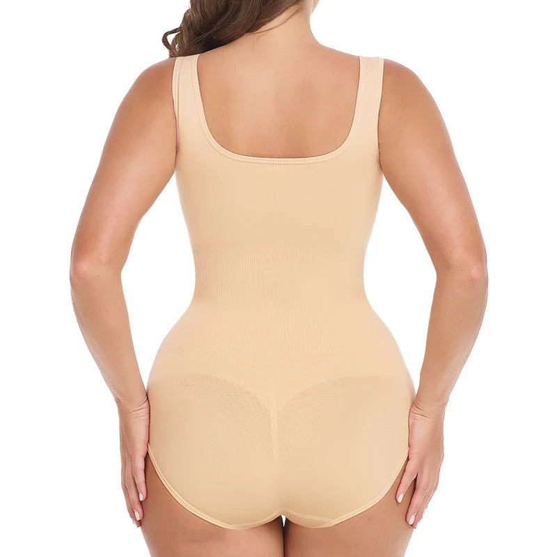 Body Gainant Invisible Décolleté U — Contrôle Ventre & Lift Fessier
