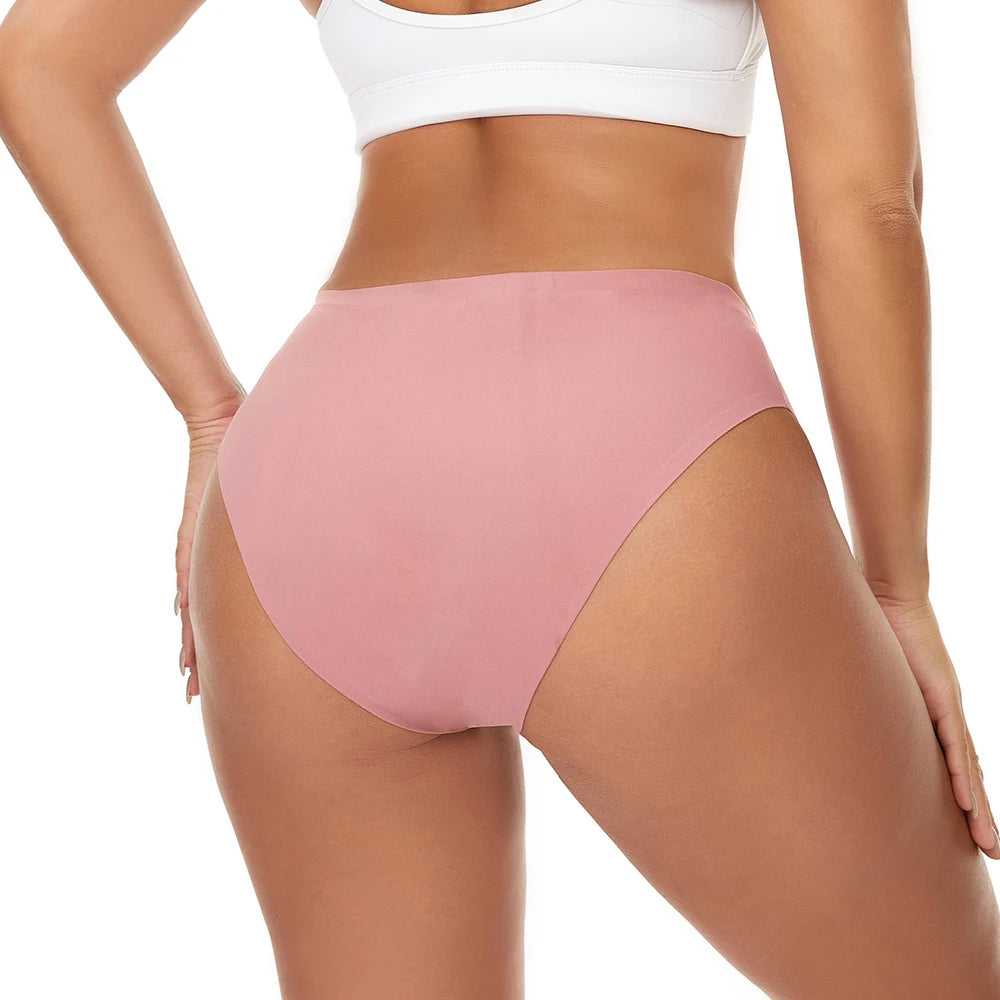 Culotte Menstruelle Seamless – Taille Haute, Ultra-Absorbante (Flux Abondant)