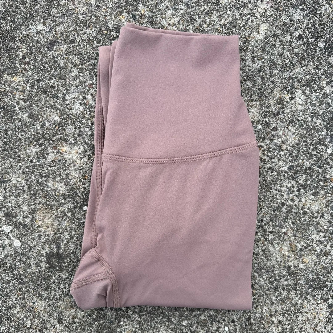 Legging Taille Haute Seamless — Nylon/Spandex 80/20, Poche Dos intégrée