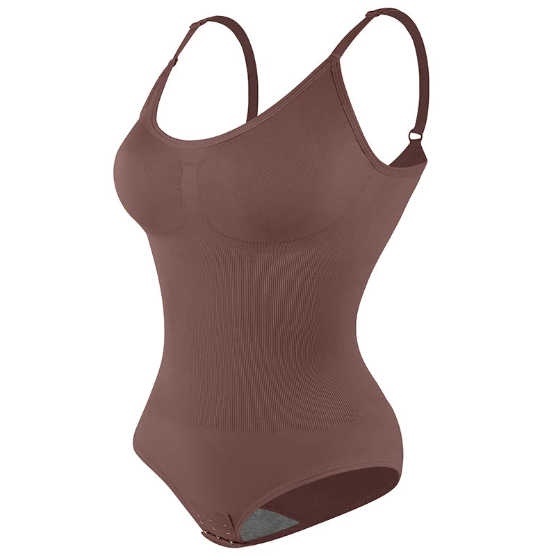 Body Gainant Invisible Décolleté U — Contrôle Ventre & Lift Fessier