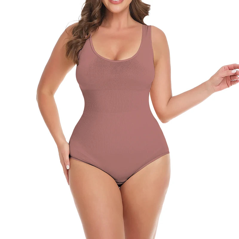 Body Gainant Invisible Décolleté U — Contrôle Ventre & Lift Fessier
