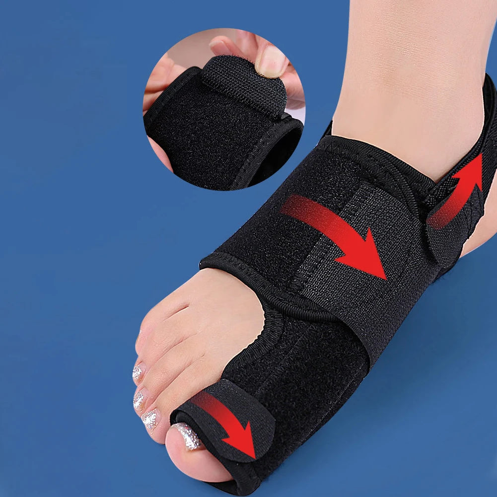 Correcteur Hallux Valgus Pro — Attelle Réglable avec Renfort Aluminium