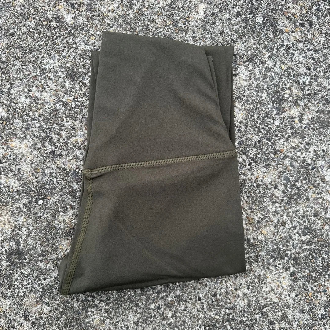 Legging Taille Haute Seamless — Nylon/Spandex 80/20, Poche Dos intégrée