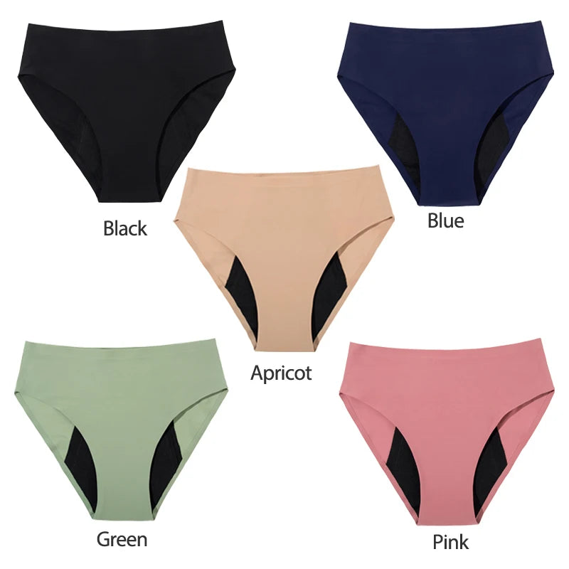 Culotte Menstruelle Seamless – Taille Haute, Ultra-Absorbante (Flux Abondant)