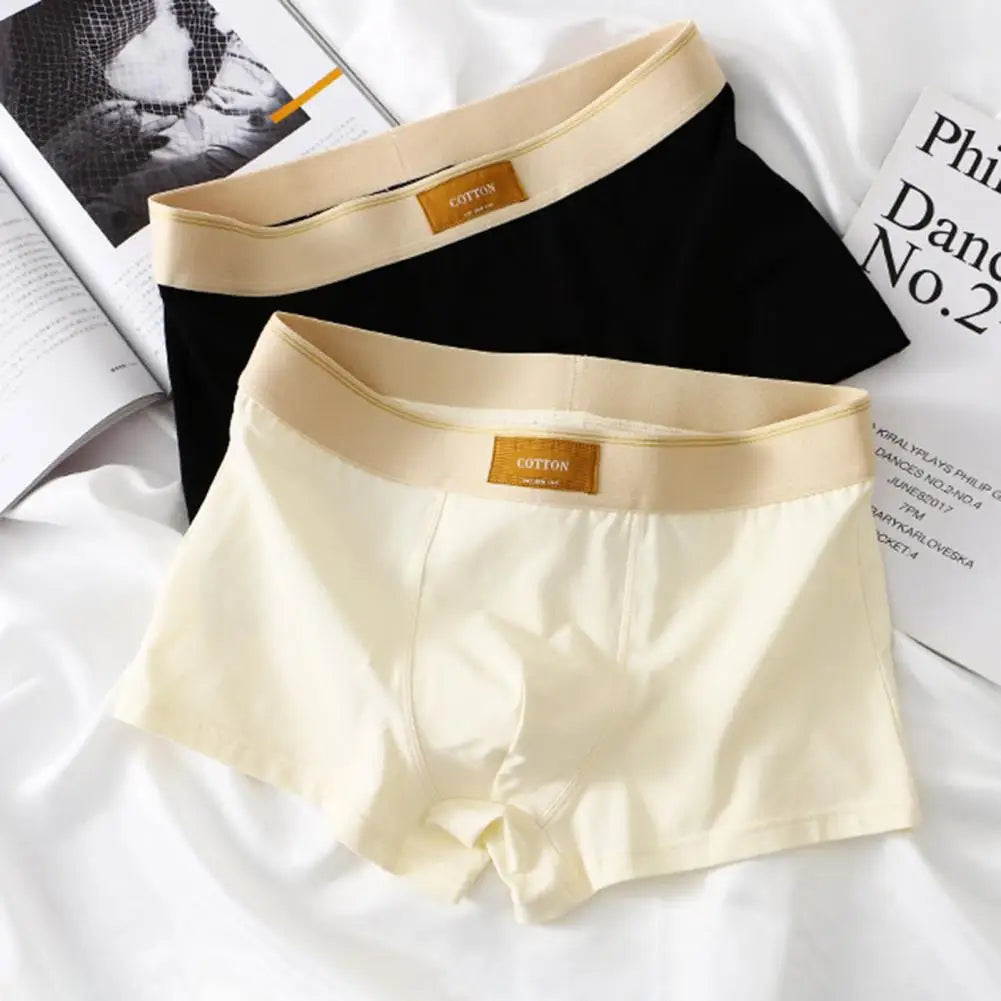 CottonEase Boxer Homme — Ceinture Large Confort & Respiration