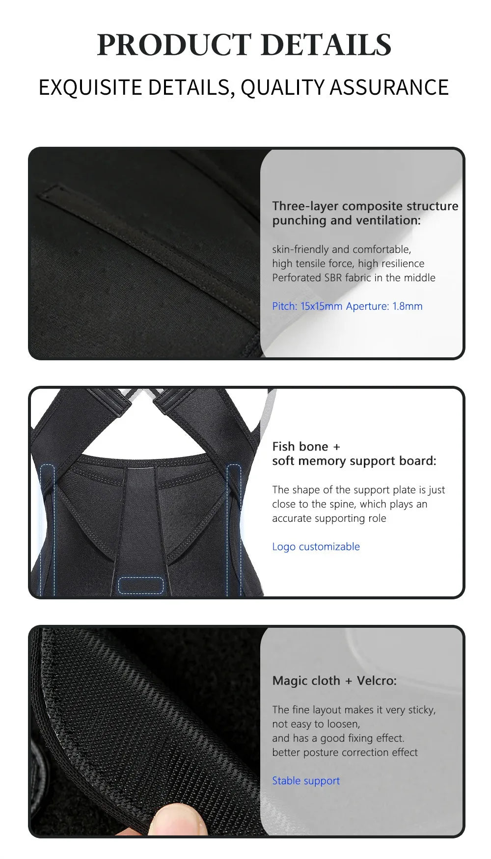 Correcteur de Posture Pro X — Épaules Ouvertes & Dos Aligné, Réglage Ceinture