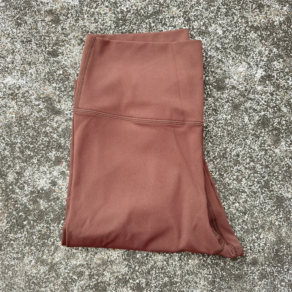 Legging Taille Haute Seamless — Nylon/Spandex 80/20, Poche Dos intégrée
