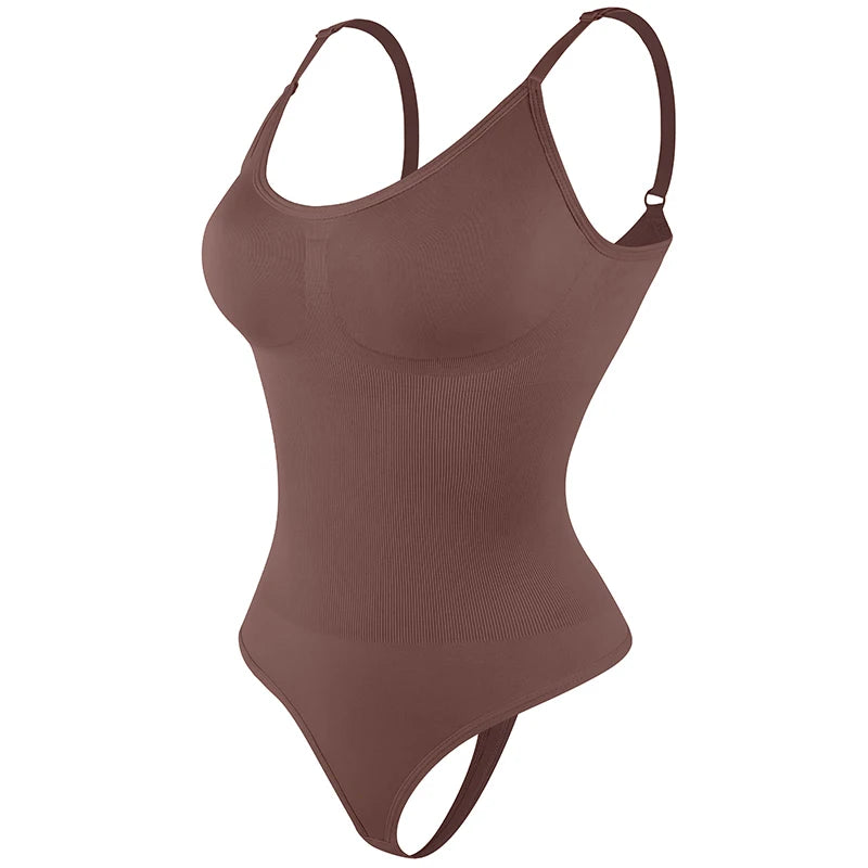 Body Gainant Invisible Décolleté U — Contrôle Ventre & Lift Fessier