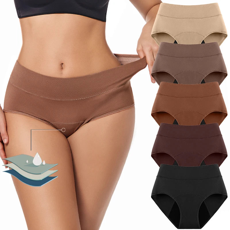 Culotte Menstruelle 3 Couches — Étanche, Respirante, Flux Abondant
