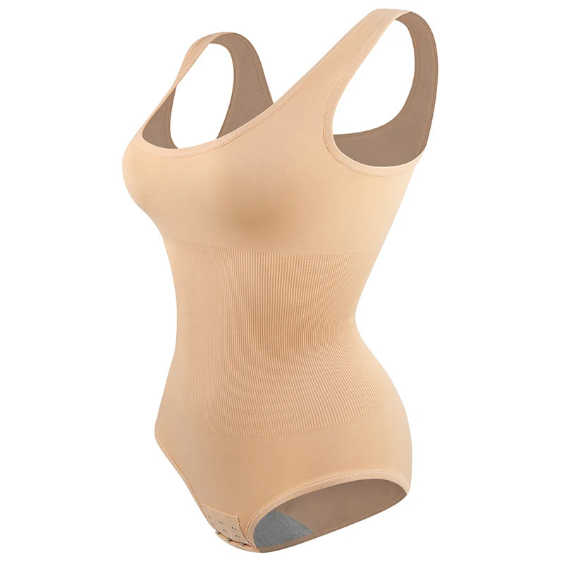 Body Gainant Invisible Décolleté U — Contrôle Ventre & Lift Fessier