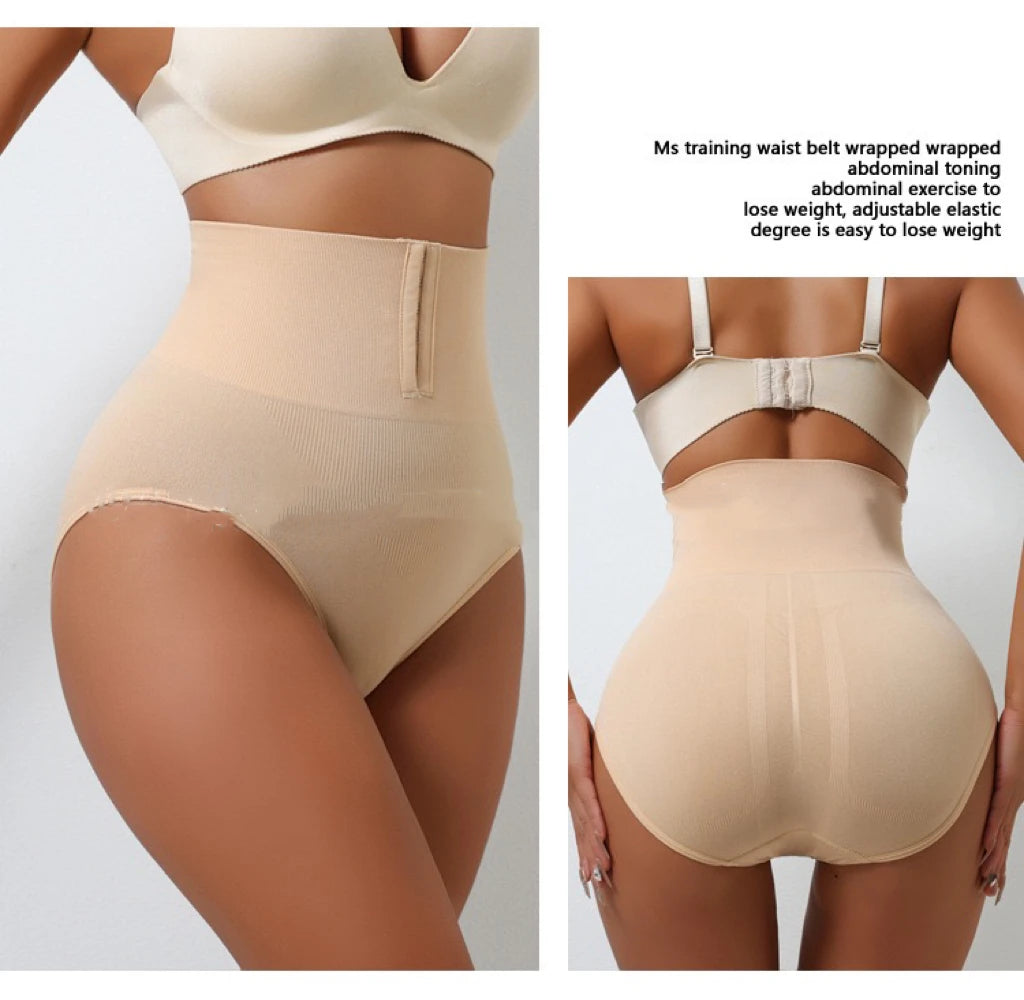 Gaïa Sculpt — Culotte Gainante Taille Haute à Agrafes, Lift & Contrôle Ferme
