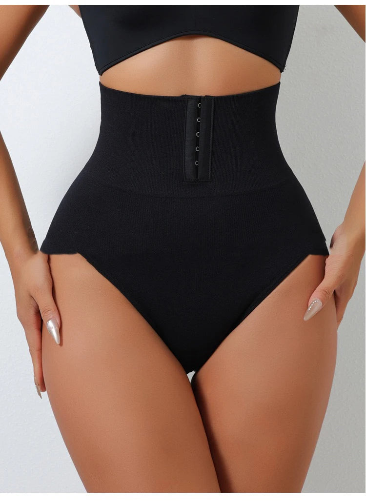 Gaïa Sculpt — Culotte Gainante Taille Haute à Agrafes, Lift & Contrôle Ferme
