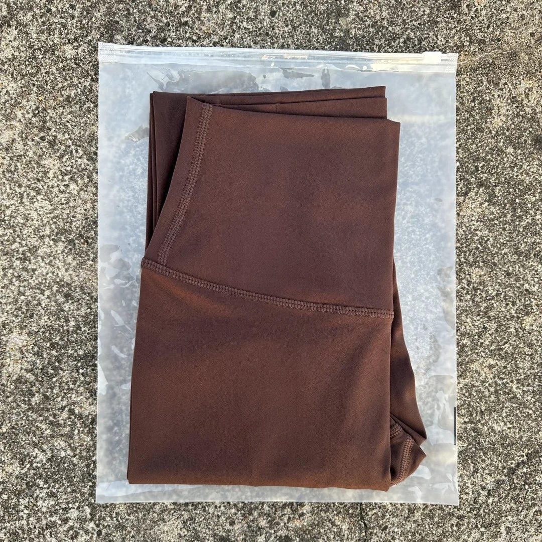 Legging Taille Haute Seamless — Nylon/Spandex 80/20, Poche Dos intégrée