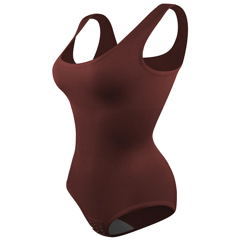 Body Gainant Invisible Décolleté U — Contrôle Ventre & Lift Fessier