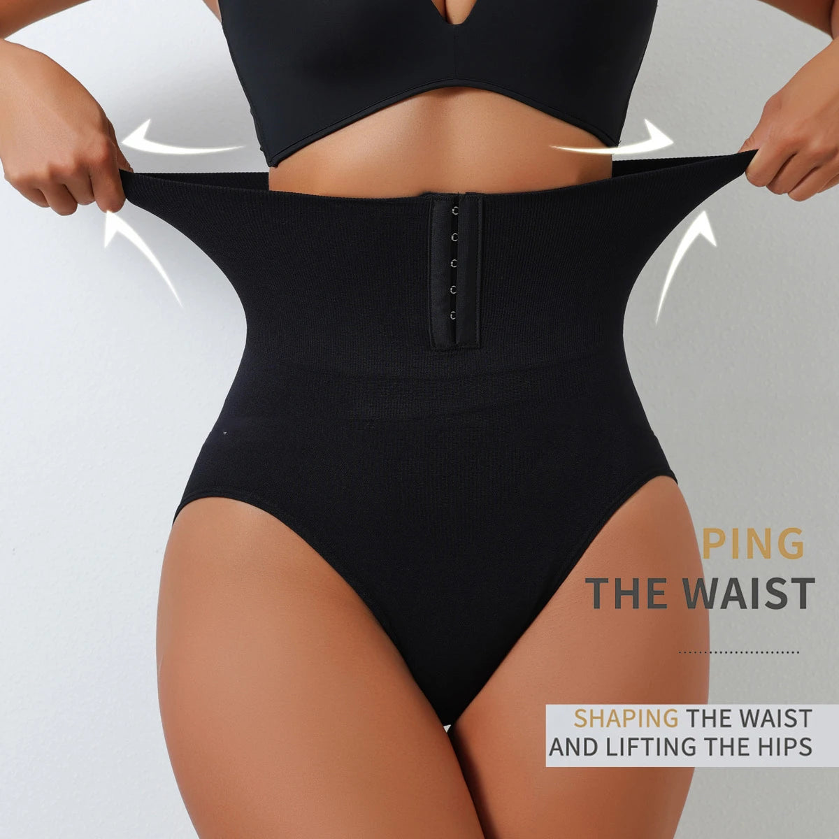 Gaïa Sculpt — Culotte Gainante Taille Haute à Agrafes, Lift & Contrôle Ferme