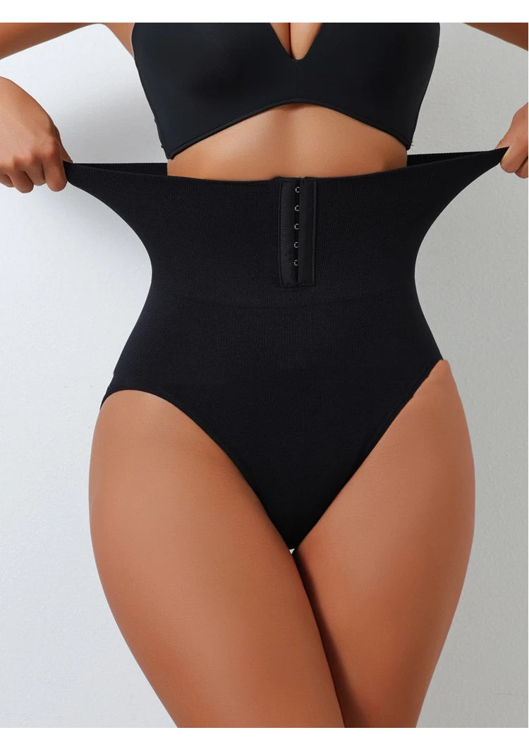 Gaïa Sculpt — Culotte Gainante Taille Haute à Agrafes, Lift & Contrôle Ferme