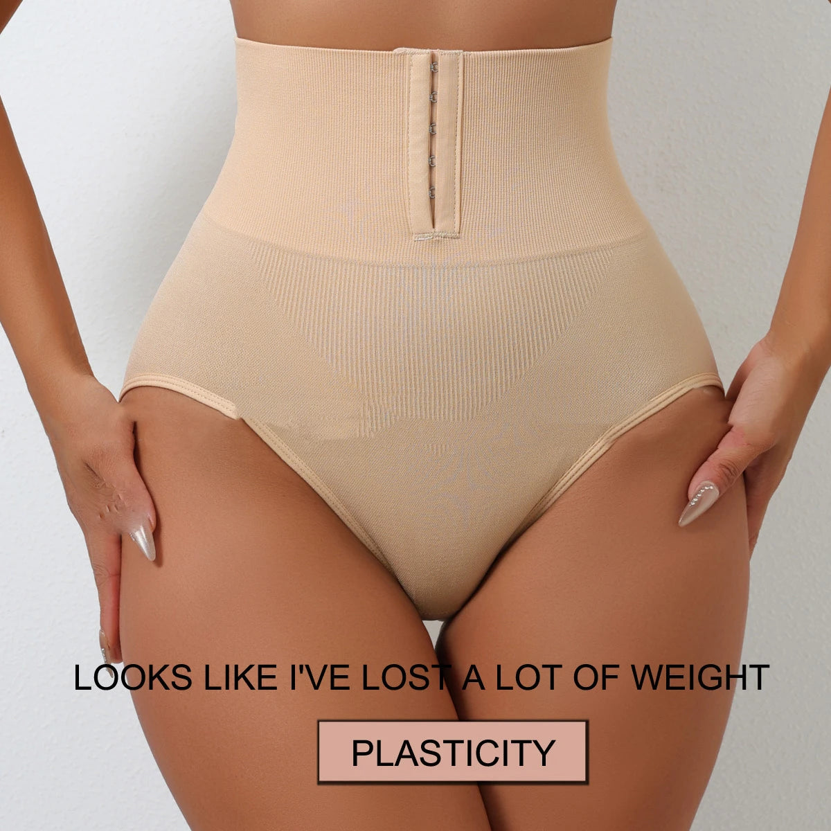 Gaïa Sculpt — Culotte Gainante Taille Haute à Agrafes, Lift & Contrôle Ferme