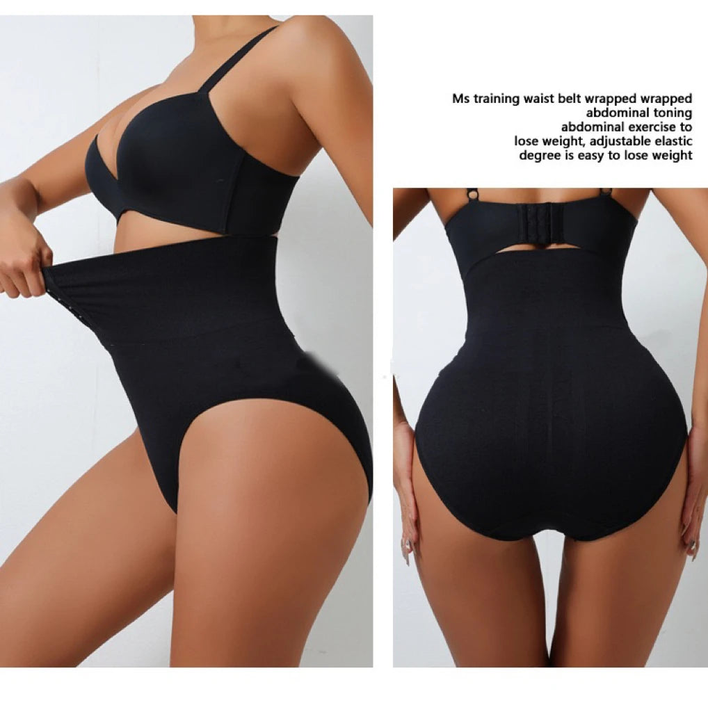 Gaïa Sculpt — Culotte Gainante Taille Haute à Agrafes, Lift & Contrôle Ferme