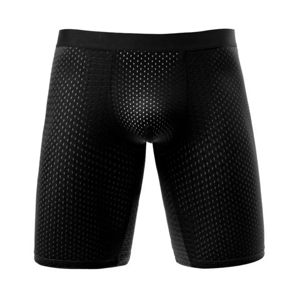 Glacier Mesh — Boxer Long Homme « Ice Silk » Respirant & Séchage Rapide