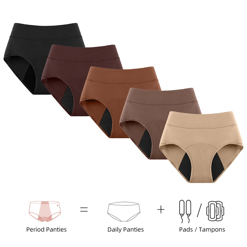 Culotte Menstruelle 3 Couches — Étanche, Respirante, Flux Abondant