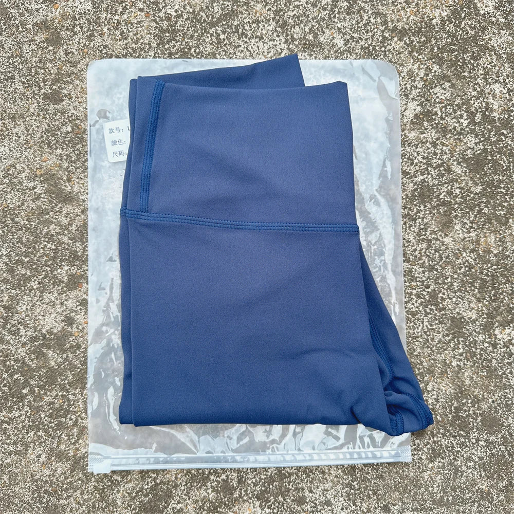 Legging Taille Haute Seamless — Nylon/Spandex 80/20, Poche Dos intégrée