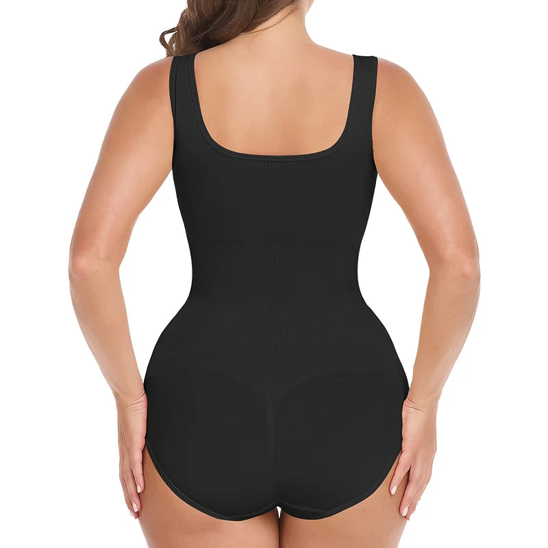 Body Gainant Invisible Décolleté U — Contrôle Ventre & Lift Fessier