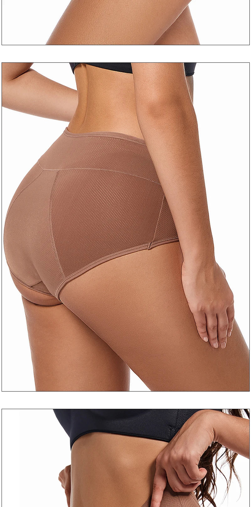 Culotte Menstruelle 3 Couches — Étanche, Respirante, Flux Abondant