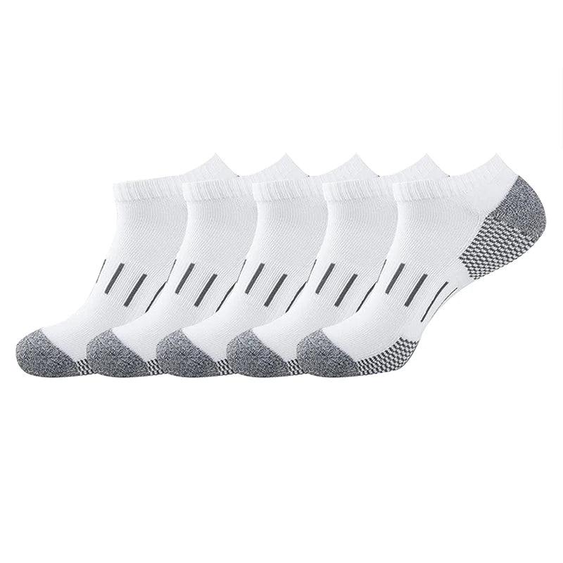 12 Pairs/Lot Men Sport Socks Breathable Outdoor Running buffer thickenBasketball Socks Cotton Training Short Tube Socks For Men
