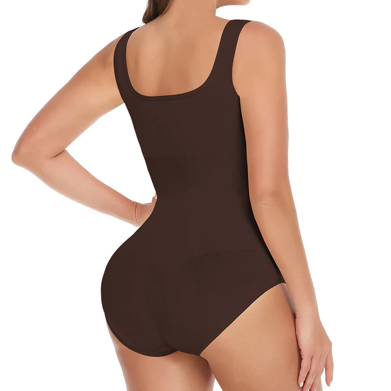 Body Gainant Invisible Décolleté U — Contrôle Ventre & Lift Fessier