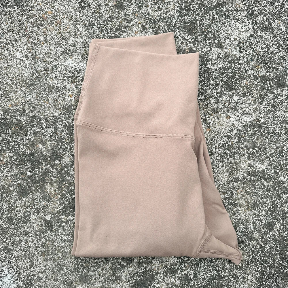 Legging Taille Haute Seamless — Nylon/Spandex 80/20, Poche Dos intégrée