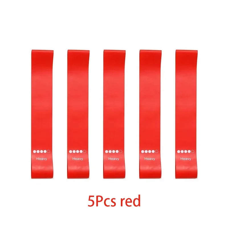 Bandes de Résistance (Lot de 5) – TPE Premium, Entraînement Complet & Portable
